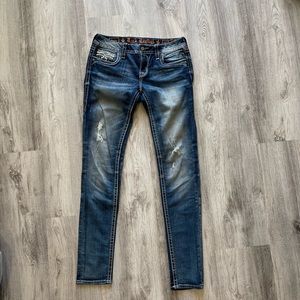 Rock Revival Skinny Jeans Alaina Size 28